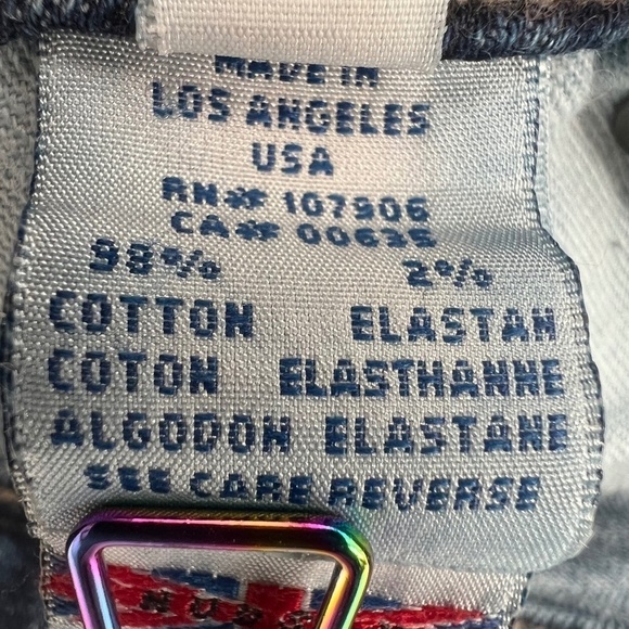 Hudson Jeans Distressed Cuffed Hem Jean Shorts Size 24 Women’s - Picture 6 of 9